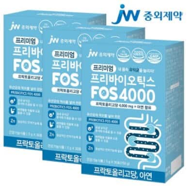 2) JW중외제약 프리미엄 프리바이오틱스 FOS 4000